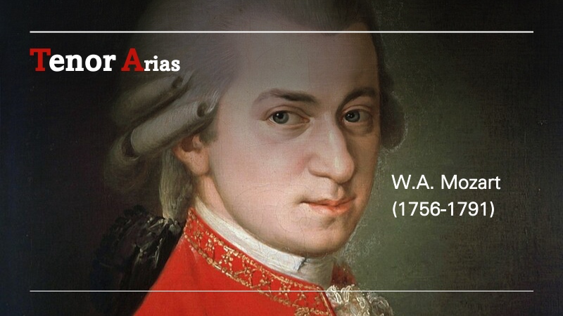 Arias de Tenor en las óperas de Mozart