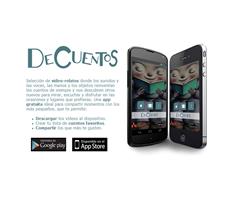 DeCuentos, una aplicación gratuita de video-relatos para dispositivos móviles