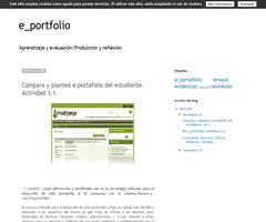 e_portafolio del estudiante