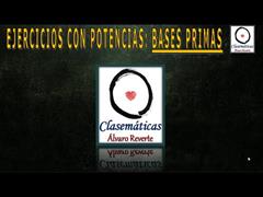 (Potencias) - Ejercicios de Potencias: Igual Base | @clasematicas