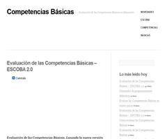 Evaluar por competencias ESCOBA 2.0