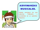 Adivinanzas musicales