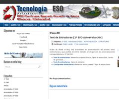 Test y Crucigrama autoevaluables del Estructuras