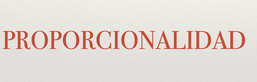 PROPORCIONALIDAD. PORCENTAJES
