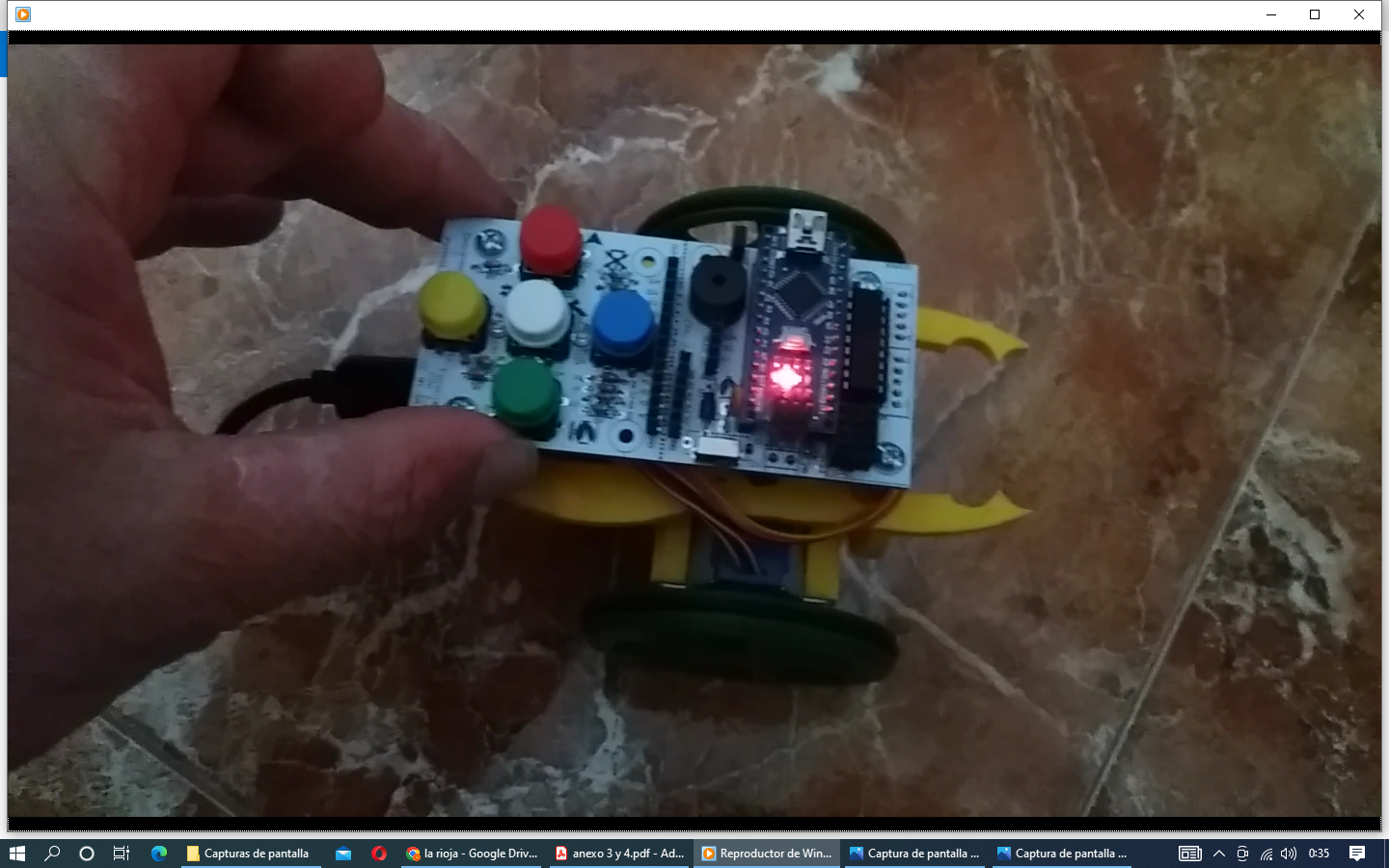 Imágen del JRun utilizado