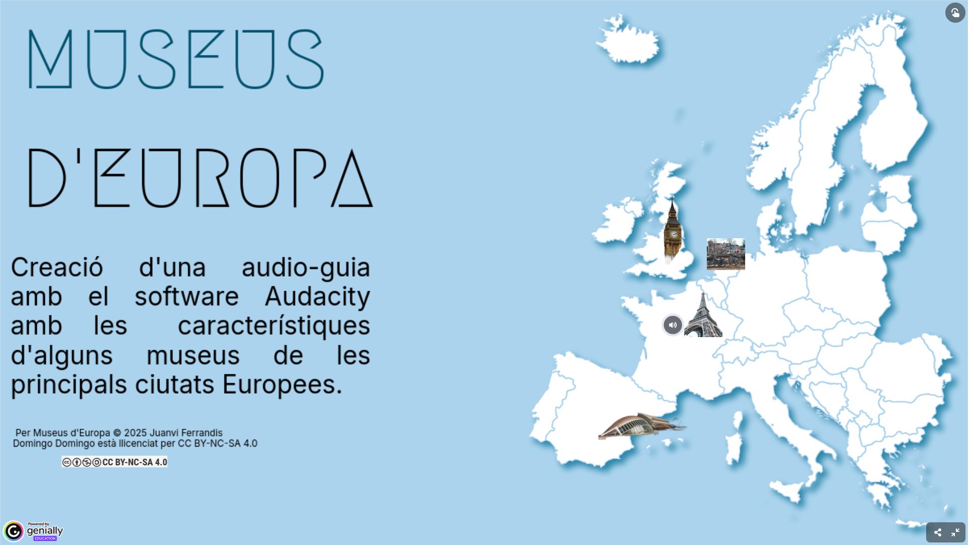 Mapa d'Europa