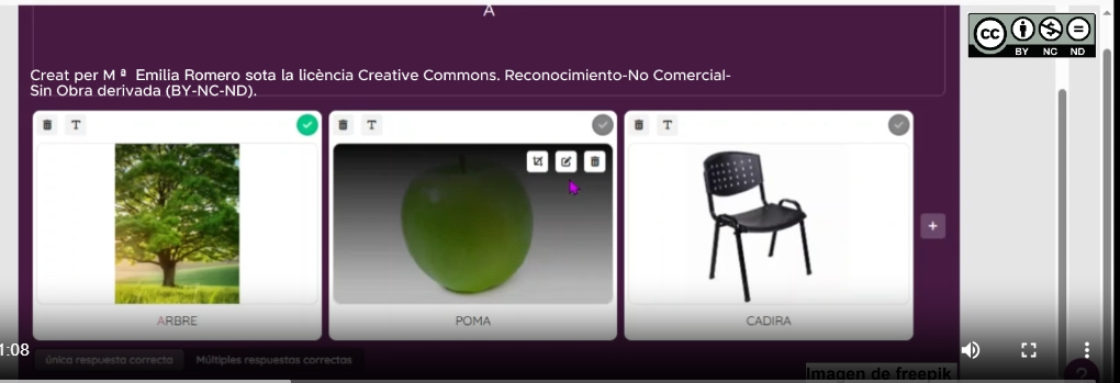 Vídeo presentación tarea sobre reciclaje