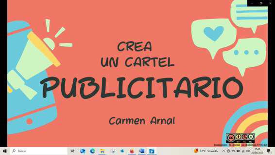 CREAR UN CARTEL PUBLICITARIO