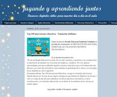 Top 100 innovaciones educativas - Fundación telefónica