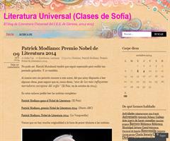 Literatura Universal (Clases de Sofía)
