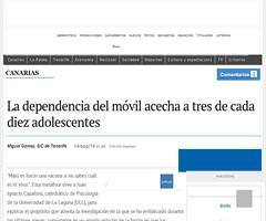 La dependencia del móvil