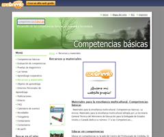 Blog que recoge recursos sobre Competencias Básicas.