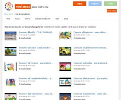 Listas de reproducción para proyectos de Educación Infantil