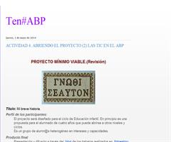 Abriendo el proyecto. Las TIC.