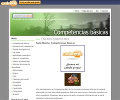 Sitio web sobre competencias clave