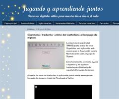 Signslator: traductor online del castellano al lenguaje de signos.