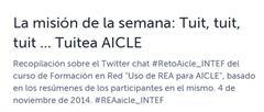 ¡#RetoAicle_INTEF superado!