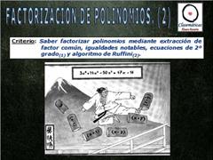 (Álgebra) - Factorización de Polinomios: Método General (2)