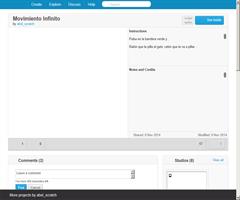 Movimiento infinito en Scratch