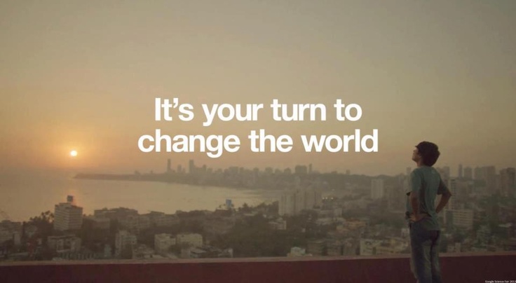 Mi proyecto Flipped Classroom: Tú puedes cambiar el mundo