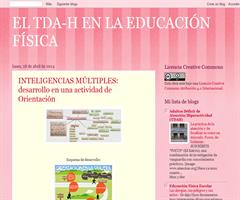 Blog de Educación Física para alumnos con TDAH