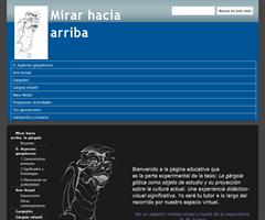 Mirar hacia arriba- la gárgola educativa