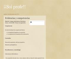 Evidencias y competencias: la exposición