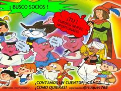PROYECTO MÍNIMO: ¿CONTAMOS UN CUENTO?.  ¡BUSCO SOCIOS !