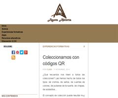 Coleccionamos con códigos QR