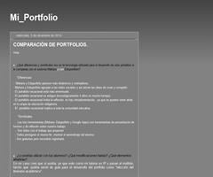 Actividad 3.1 Comparación de portfolios.