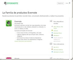 La familia de Evernote