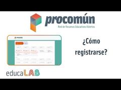 Cómo registrarse en Procomún