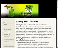 Flipping the classroom