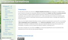 Itinerarios formativos