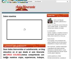 Aula itinerante circo coliseo