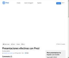 Presentaciones efectivas con Prezi