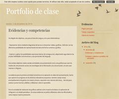 Evidencias y competencias del portfolio