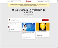 Mi tablero 1 RECORDAR de mlearning & AR