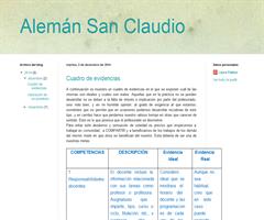 Cuadro de evidencias Laura