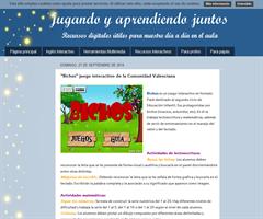 "Bichos" juego interactivo de la Comunidad Valenciana