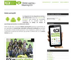 Experiencia mobile Learning
