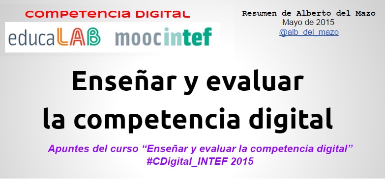 Apuntes del curso #CDigital_INTEF 2015