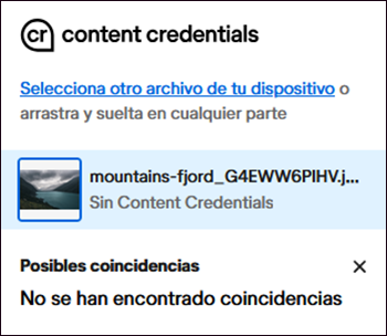 Captura de pantalla. No s'han trobat coincidències.