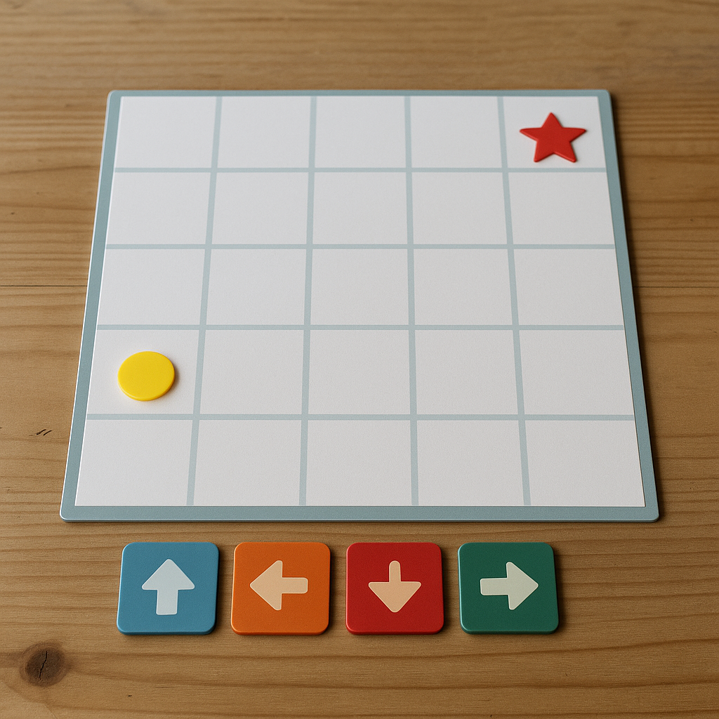 Tablero computacional sencillo. Elaborado por Ia.