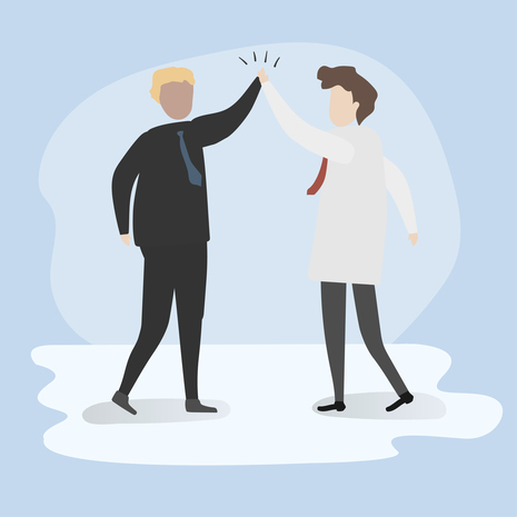 Resolución conflictos alumnado. Imagen descargada de Freepik