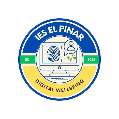 Insignia digital Wellbeing B1  IES El Pinar