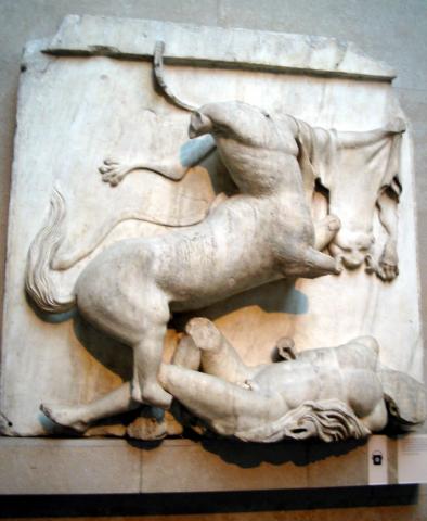 image Metopa del Partenón de Atenas