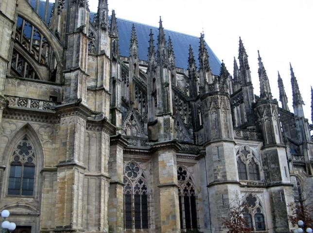 image Fachada de la catedral de Saint-Etienne de Bourges (Francia)