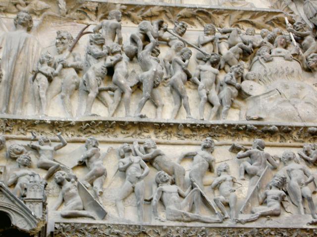 image Tímpano Catedral de Saint-Etienne, Bourges.