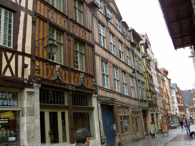 image Casco antiguo de Ruan, Normandía (Francia)